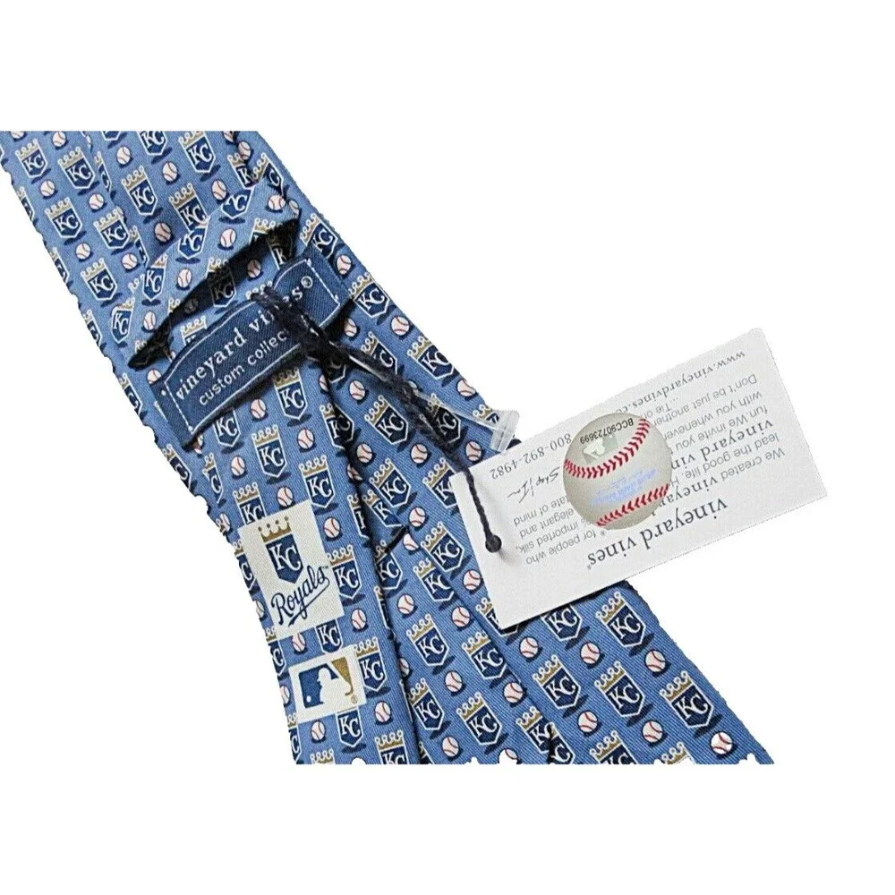 Vineyard Vines MLB Kansas City Royals Silk Tie